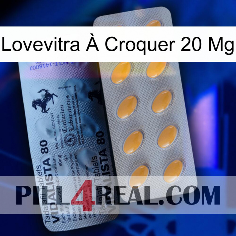 Lovevitra À Croquer 20 Mg 44